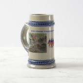 20e maine vrijwilliger infanterieregime Burgeroorl Bierpul (Voorkant links)