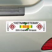 20e motorrijtuigenbrigade-bumpersticker bumpersticker (Op auto)