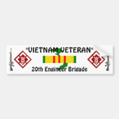 20e motorrijtuigenbrigade-bumpersticker bumpersticker (Voorkant)