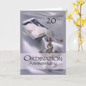 20e Ordination Jubileum Gefeliciteerd, Hosts Kaart (Gele Bloem)