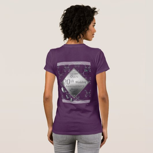 20e Platinum Emerald Jubileum T-shirt (Achterkant volledig)