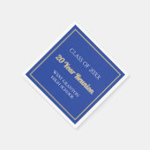 20e Reunion Fun! CUSTOM Reunion Napkins Servet (Hoek)