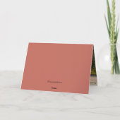 20e Ruby Red Glitter Champagne Verjaardag Bedankt (Achterkant)