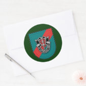 20e SFG(A) 1 Ronde Sticker (Envelop)