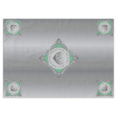 20e Smaragd Bruiloft Jubileum Tafelkleed (Voorkant (Horizontaal))