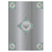 20e Smaragd Bruiloft Jubileum Tafelkleed (Voorkant)