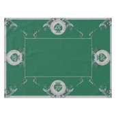 20e Smaragd Bruiloft Jubileum Tafelkleed (Voorkant (Horizontaal))