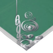 20e Smaragd Bruiloft Jubileum Tafelkleed (Gekanteld)