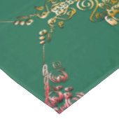 20e smaragd/elke bruiloft Jubileum tafelkleed (Gekanteld)