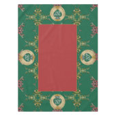 20e smaragd/elke bruiloft Jubileum tafelkleed (Voorkant)