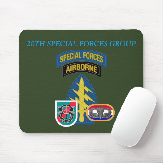 20E SPECIALE FORCES GROEP MOUSEPAD MUISMAT (Met muis)