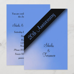 20e uitnodiging voor een Jubileum voor weddenschap