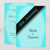 20e uitnodiging voor een Jubileum voor weddenschap (Voorkant / Achterkant)