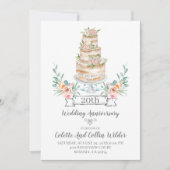 20e uitnodiging voor een Jubileum voor weddenschap (Voorkant)