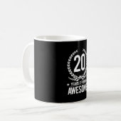 20e verjaardag (20 jaar Geweldige) Koffiemok (Voorkant links)