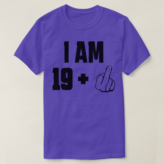 20e verjaardag 3 t-shirt (Design voorkant)