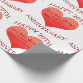 20e. Verjaardag Cadeaupapier (Hoek)