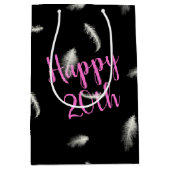 20e verjaardag Dochterdag Medium Cadeauzakje (Voorkant)