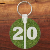 20e verjaardag Favor Sleutelhanger (Voorkant)