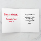 20e Verjaardag Foto Collage Zuster Uniek Groot Kaart (Binnen)