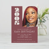 20e verjaardag foto geboren in 2005 groen kaart (Staand voorkant)