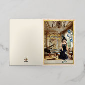 20e verjaardag gevouwen Folie Kaart (Buiten Laag)