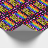 20e verjaardag: Het liefhebbende Kunstpatroon, Reg Cadeaupapier (Hoek)