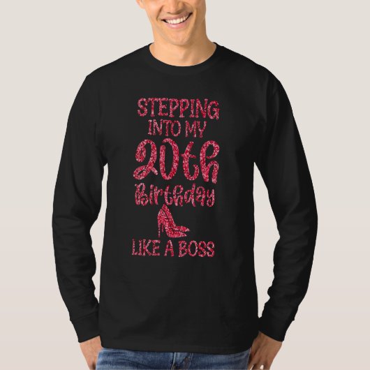20e verjaardag in mijn 20e dag als een B T-shirt (Voorkant)