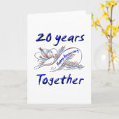 20e. Verjaardag Kaart (Gele Bloem)