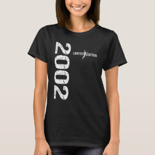 20e verjaardag Man Woman Basketball  2002 Bi T-shirt