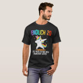 20e verjaardag Mannen 20 jaar Unicorn 2000 Gift T-shirt (Voorkant volledig)