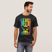 20e verjaardag Mannen dames 20 jaar 2002 3 T-shirt (Voorkant volledig)