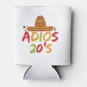 20e Verjaardag Mexicaanse Feest Cinco de Mayo Fies Blikjeskoeler (Voorkant)