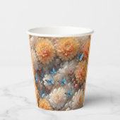 20e verjaardag papieren bekers (Achterkant)