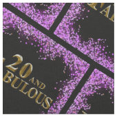 20e verjaardag stof (Close Up)