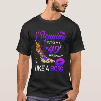 20e verjaardag van vrouwen die in 20 luipaard vall t-shirt