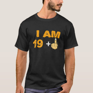 20e verjaardag voor het meisje van 20 jaar oud t-shirt