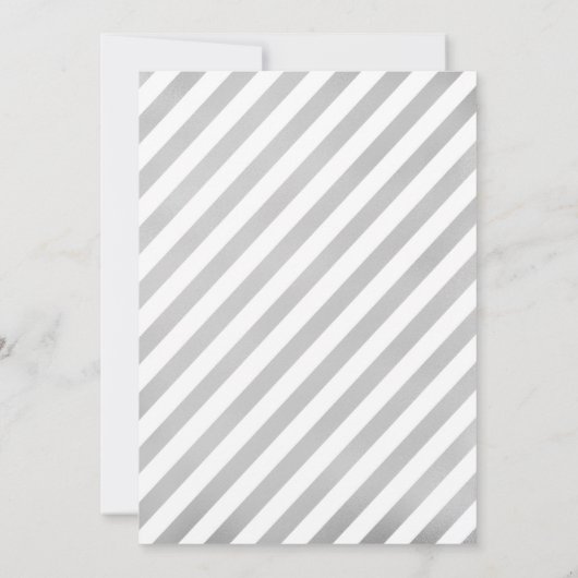 20e verjaardag - Zilveren ballonnen Kaart (Achterkant)