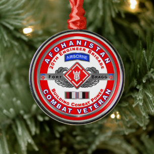 20e werktuigkundige brigade Afghanistan Veteraan Metalen Ornament