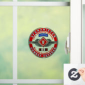 20e werktuigkundige brigade Afghanistan Veteraan Raamsticker (Huis)