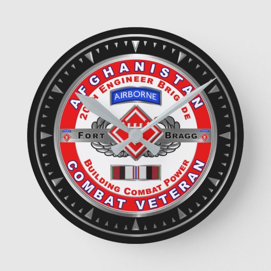 20e werktuigkundige brigade Afghanistan Veteraan Ronde Klok (Voorkant)