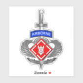 20e werktuigkundige brigade Afghanistan Veteraan Sticker (Vel)