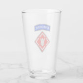 20e werktuigkundige Brigade-Airborne Gepersonalise Glas (Achterkant)