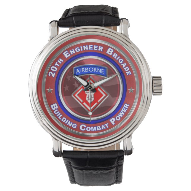 20e werktuigkundige brigade-airborne Keepomwille Horloge (Voorkant)