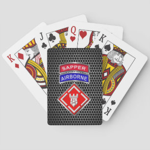 20e werktuigkundige brigade-airborne saffer pokerkaarten