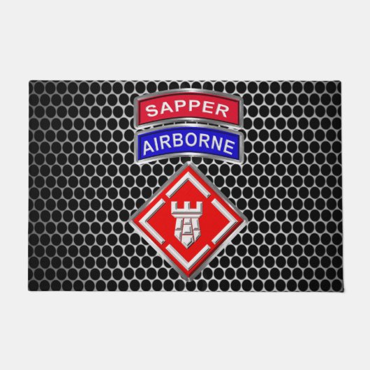 20e werktuigkundige brigade Airborne Sapper Deurmat (Voorkant)