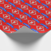 20e werktuigkundige brigade-in de lucht cadeaupapier (Hoek)