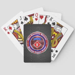 20e werktuigkundige brigade-in de lucht pokerkaarten