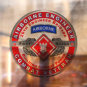 20e werktuigkundige brigade-in de lucht raamsticker (Vel 2)