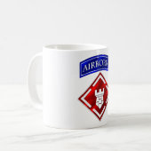 20e werktuigkundige brigade koffiemok (Voorkant links)